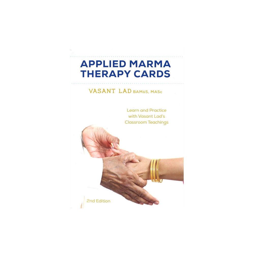 Ayurvedic Press Applied Marma Therapy Cards (bok, spiral, eng)