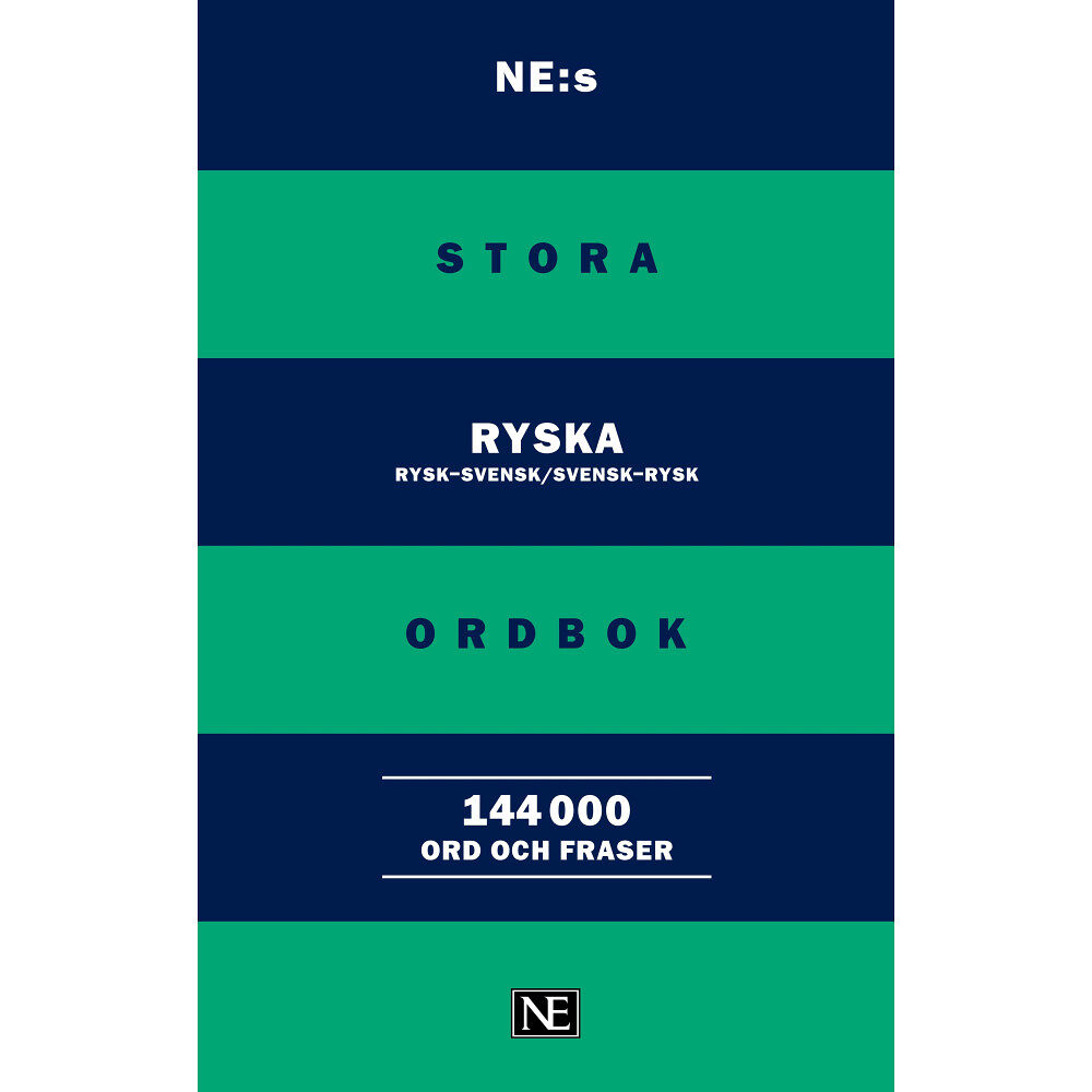 NE Nationalencyklopedin NE:s stora ryska ordbok (bok, kartonnage)