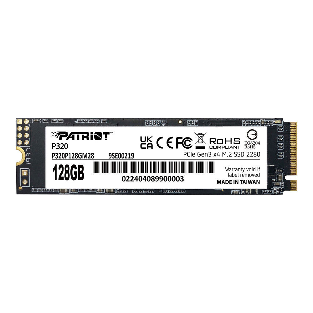 Patriot Memory Patriot P320 - SSD - 128 GB - PCIe 3.0 x4 (NVMe)