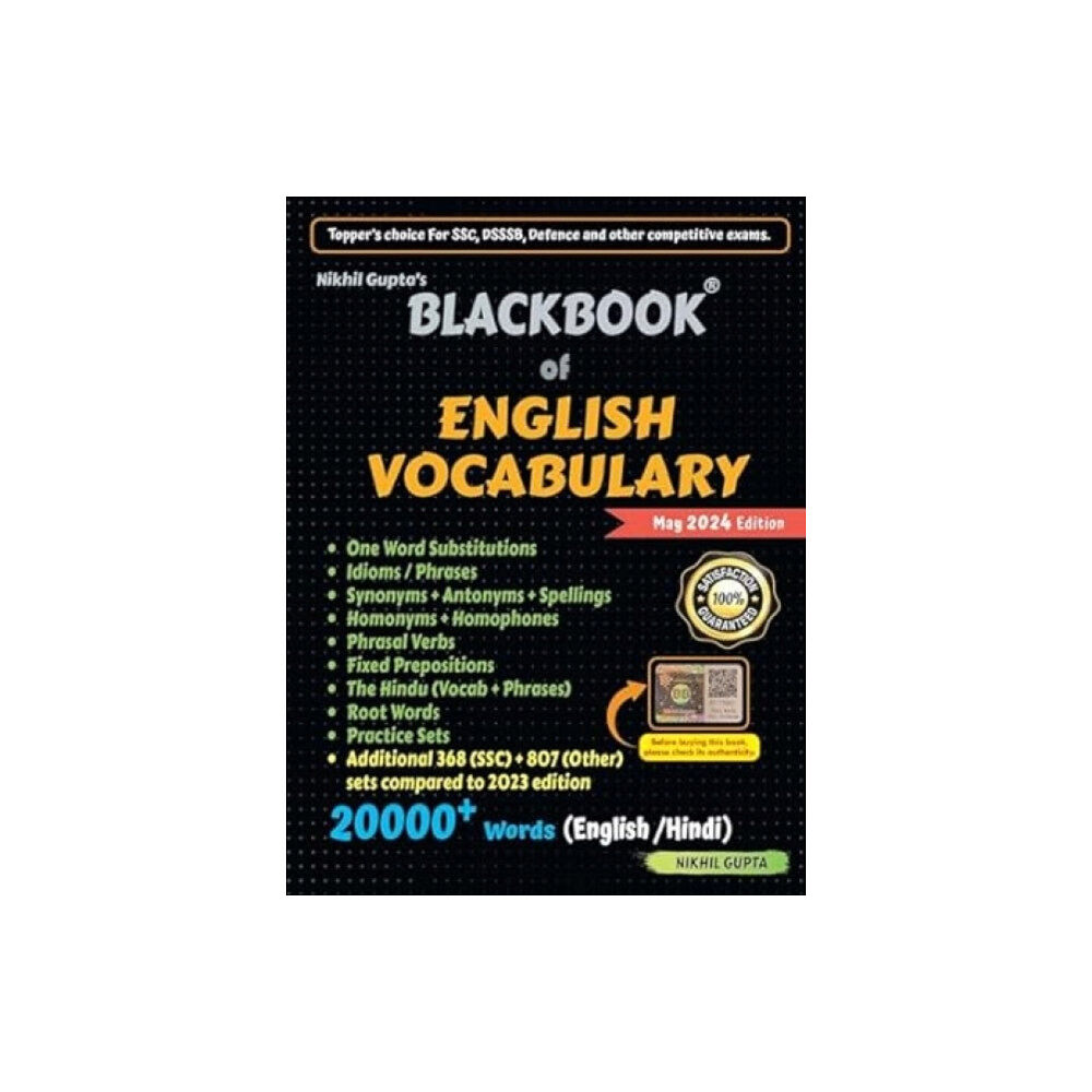 Gupta Edutech BlackBook of English Vocabulary (häftad, eng)