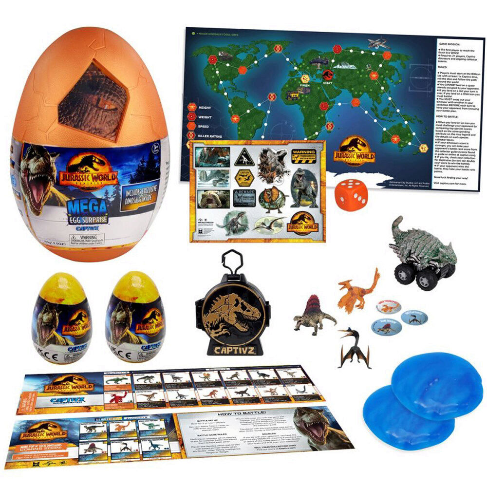 Jurassic World Captivz Dominion Mega Egg