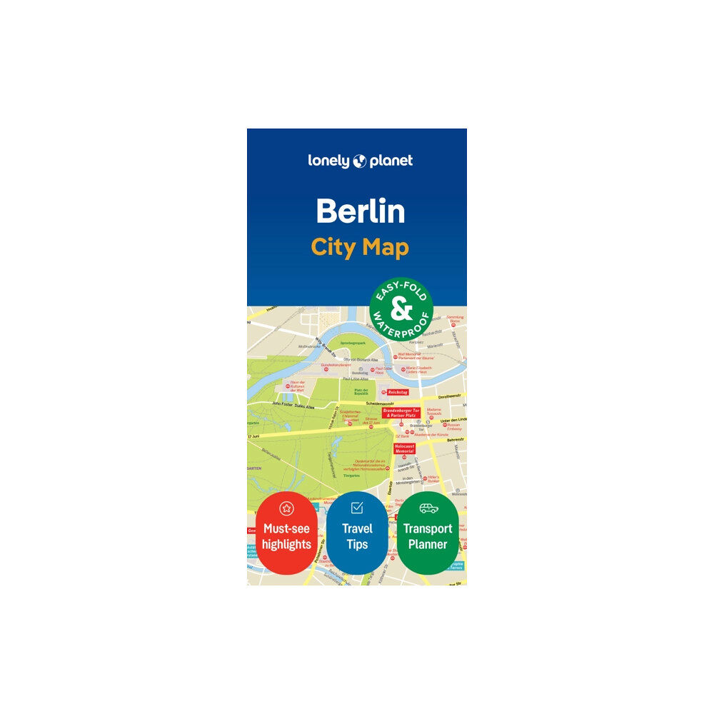 Lonely Planet Global Limited Lonely Planet Berlin City Map