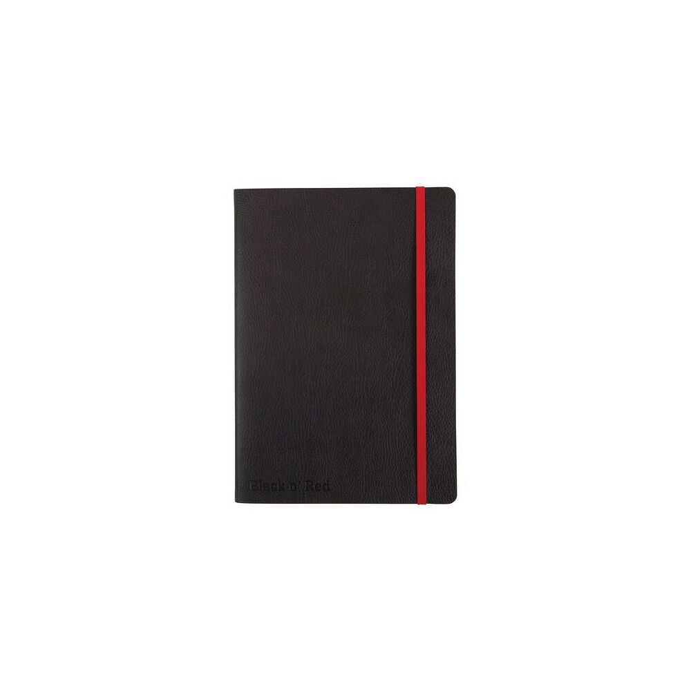 Black 'N' Red Ant.bok OXFORD Black n´Red A5 soft linj