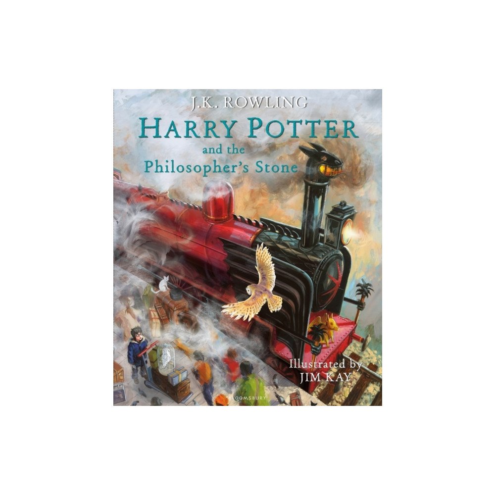 J.K. Rowling Harry Potter and the Philosophers Stone Illustrated Edition (inbunden, eng)