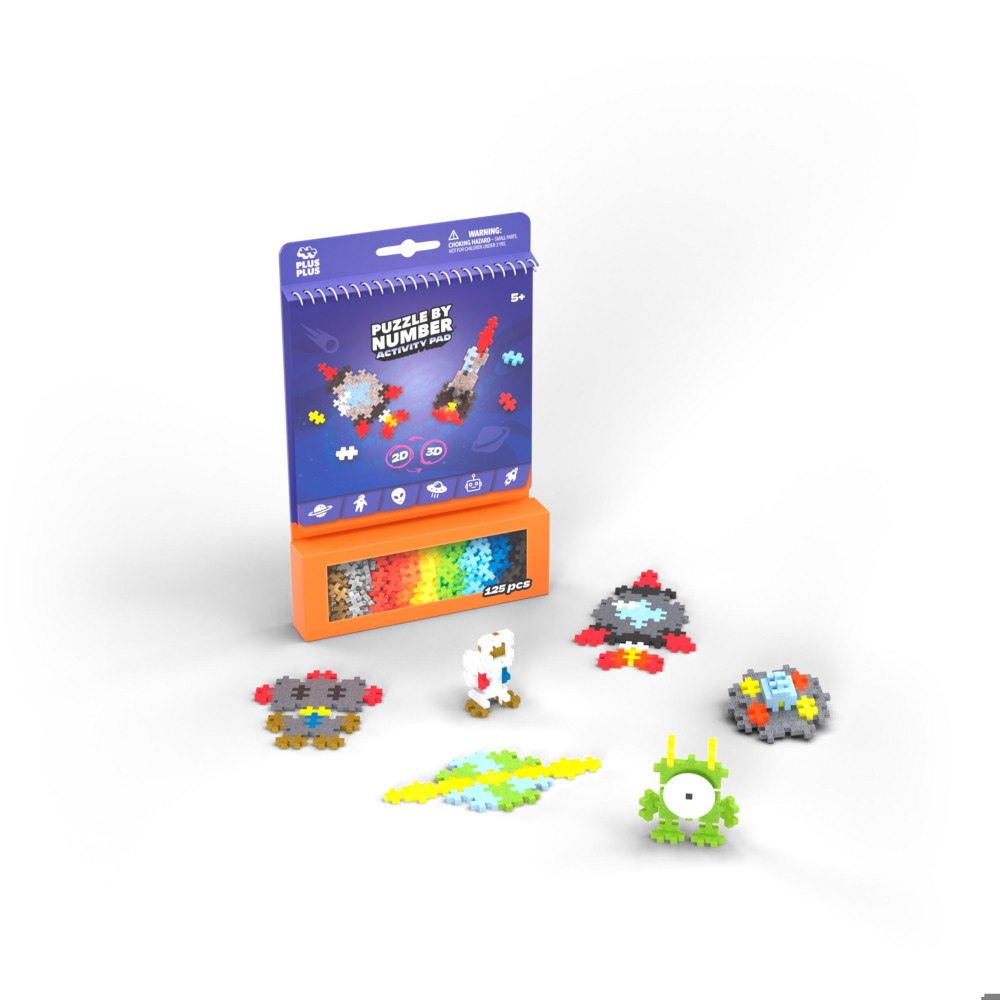 PLUS PLUS Plus-Plus Activity Pad - Space
