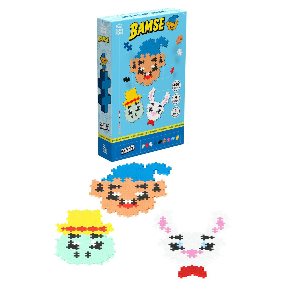 PLUS PLUS Plus-Plus Bamse, Skalman & Lille Skutt