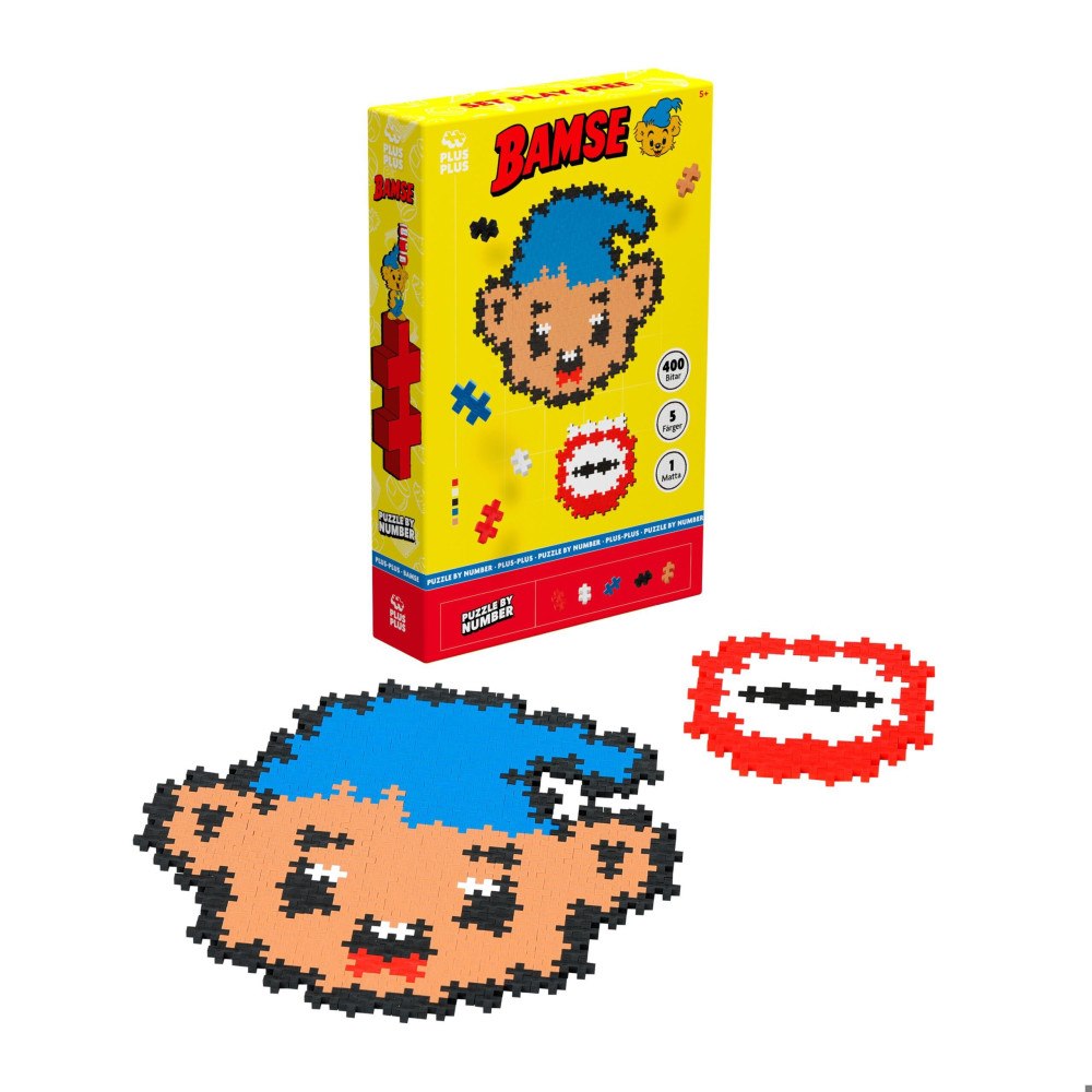 PLUS PLUS Plus-Plus Bamse & Dunder-honung