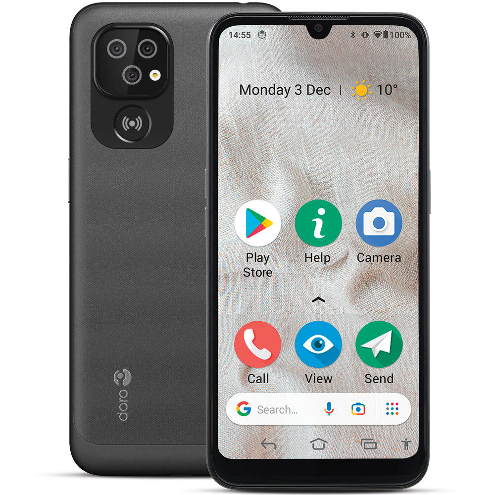 Doro Smartphone 4G 8110 Grafitgrå
