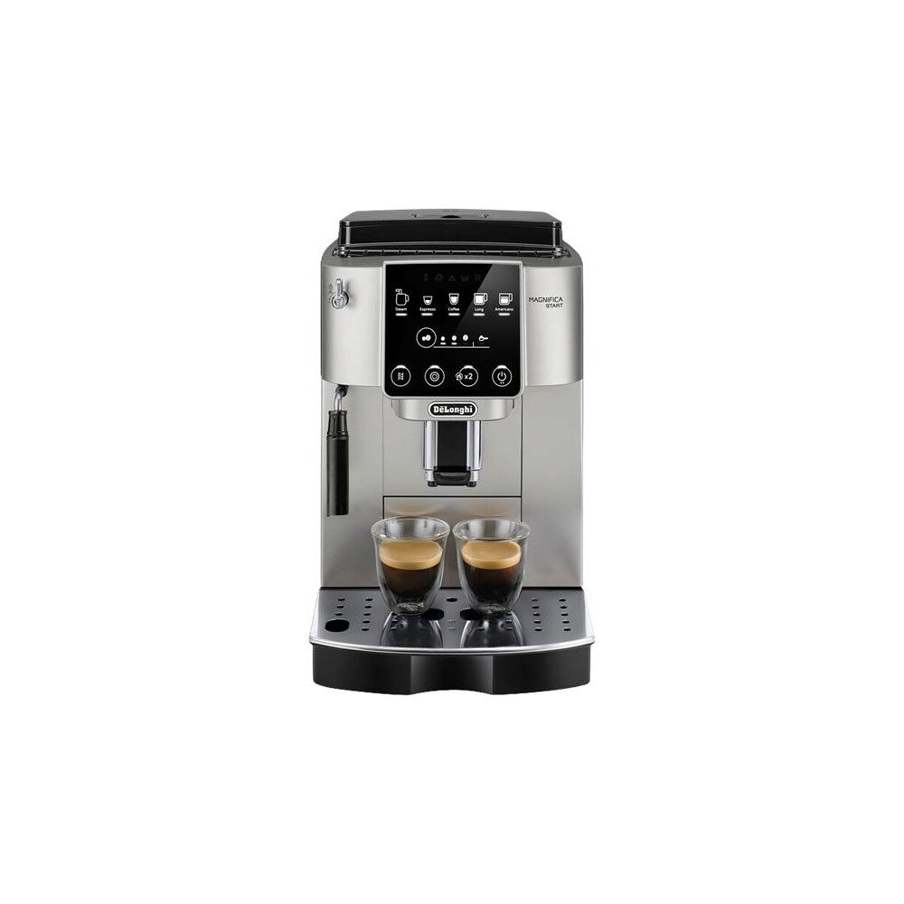 Delonghi De'Longhi Magnifica Start ECAM220.30.SB - automatisk kaffekokare med mjölkskummare - 15 bar - svart silver