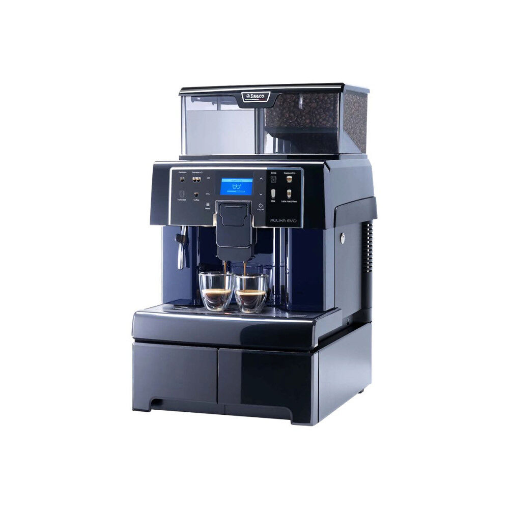 Saeco Saeco Aulika Evo Office - automatisk kaffekokare - 15 bar - svart