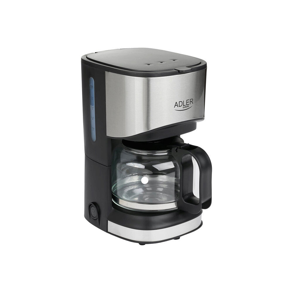 ADLER Adler AD 4407 - kaffemaskin - svart/silver