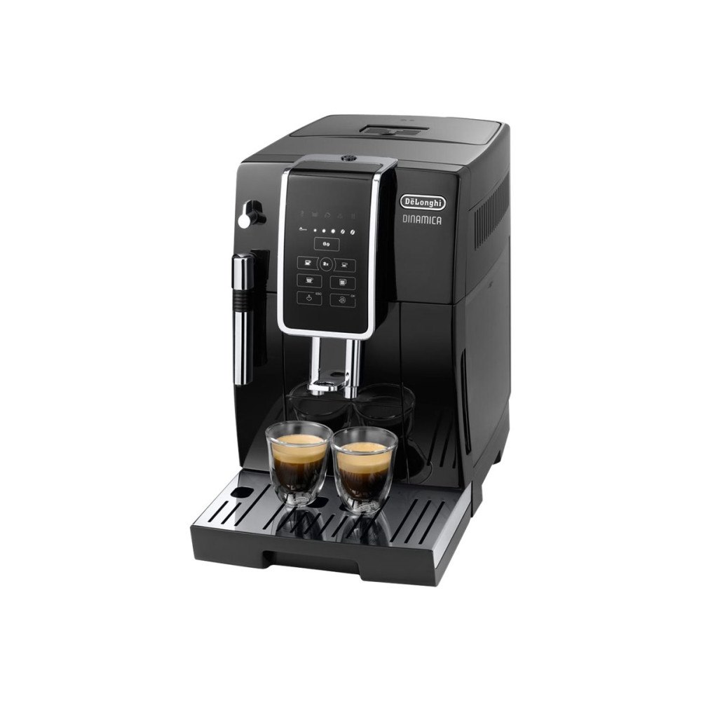 Delonghi De'Longhi DINAMICA ECAM 350.15.B - automatisk kaffekokare med mjölkskummare - 15 bar - svart