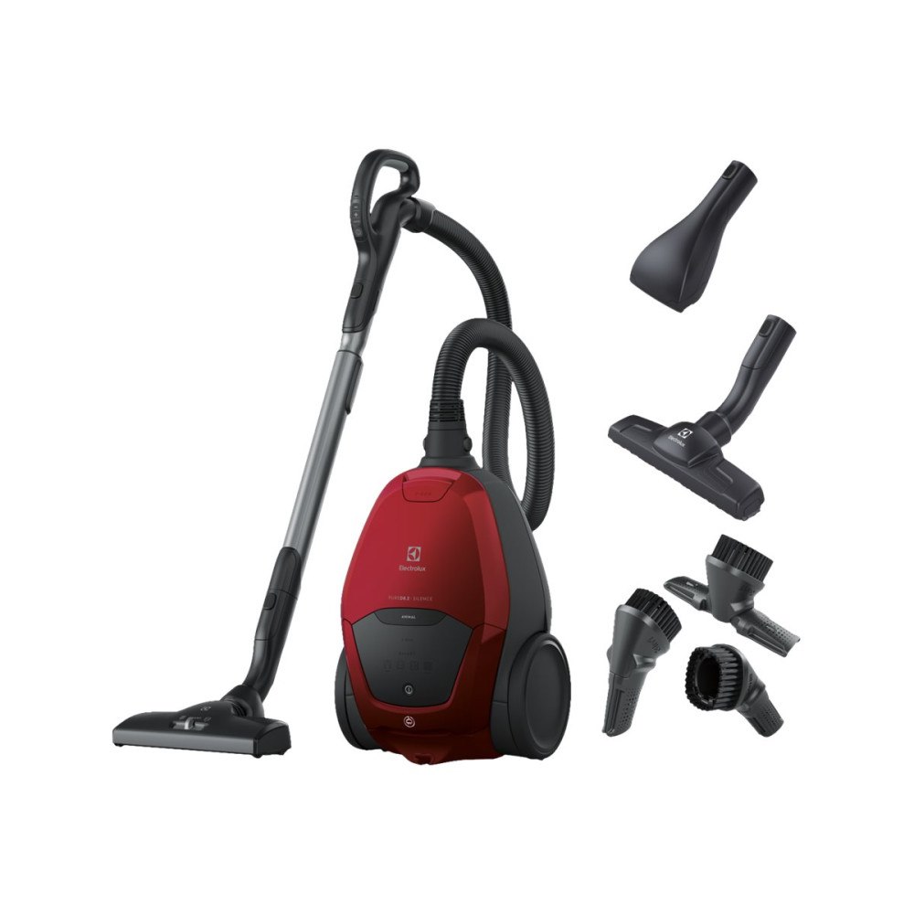 Electrolux Electrolux Pure D8.2 PD82-ANIMA - dammsugare - med behållare - chiliröd