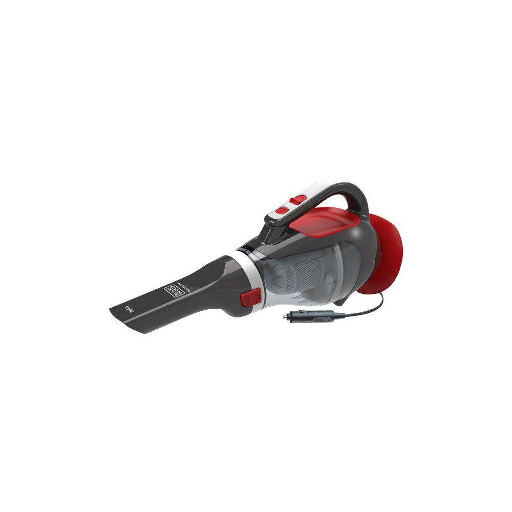 BLACK+DECKER Black & Decker DustBuster Auto ADV1200 - dammsugare - handhållen - röd/grå