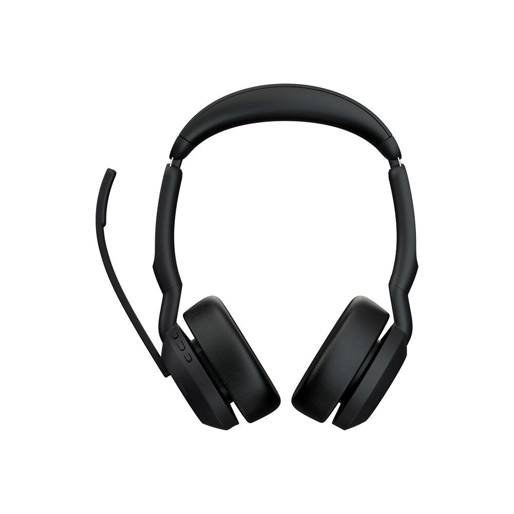 Jabra Jabra Evolve2 55 MS Stereo - headset - med laddningsställ