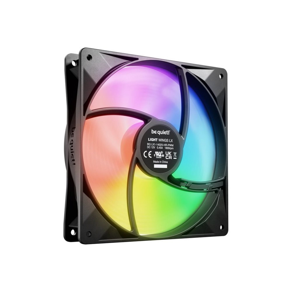 BE QUIET! be quiet! Light Wings LX - lådfläkt - PWM hög hastighet