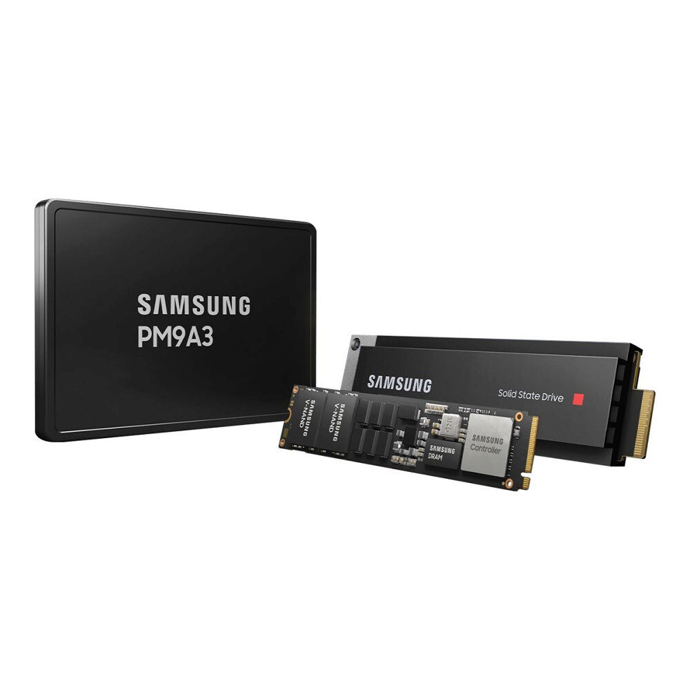 Samsung SemiConductor Samsung PM9A3 MZQL21T9HCJR - SSD - 1.92 TB - U.2 PCIe 4.0 x4 (NVMe)