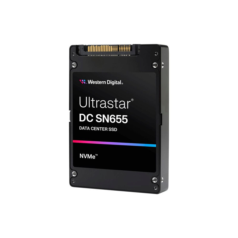 Western Digital WD Ultrastar DC SN655 WUS5EA1A1ESP7E1 - SSD - 15.36 TB - U.3 PCIe 4.0 (NVMe)