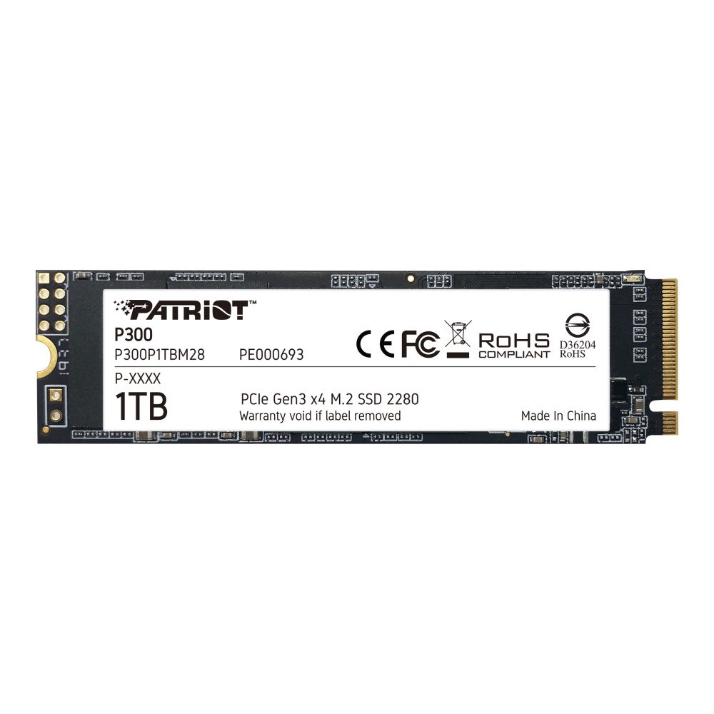 Patriot Memory Patriot P300 - SSD - 1 TB - PCIe 3.0 x4 (NVMe)