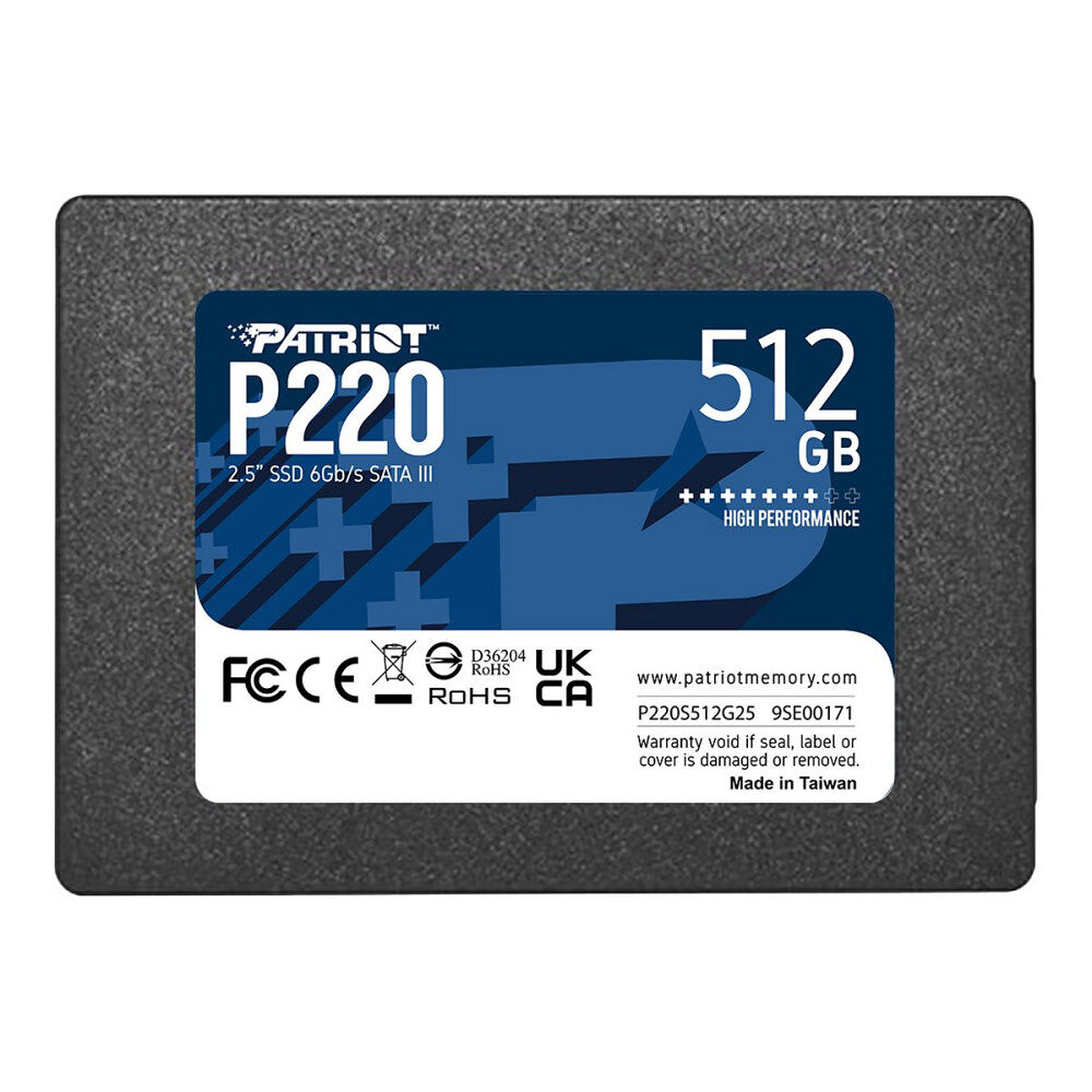 Patriot Memory Patriot P220 - SSD - 512 GB - SATA 3Gb/s