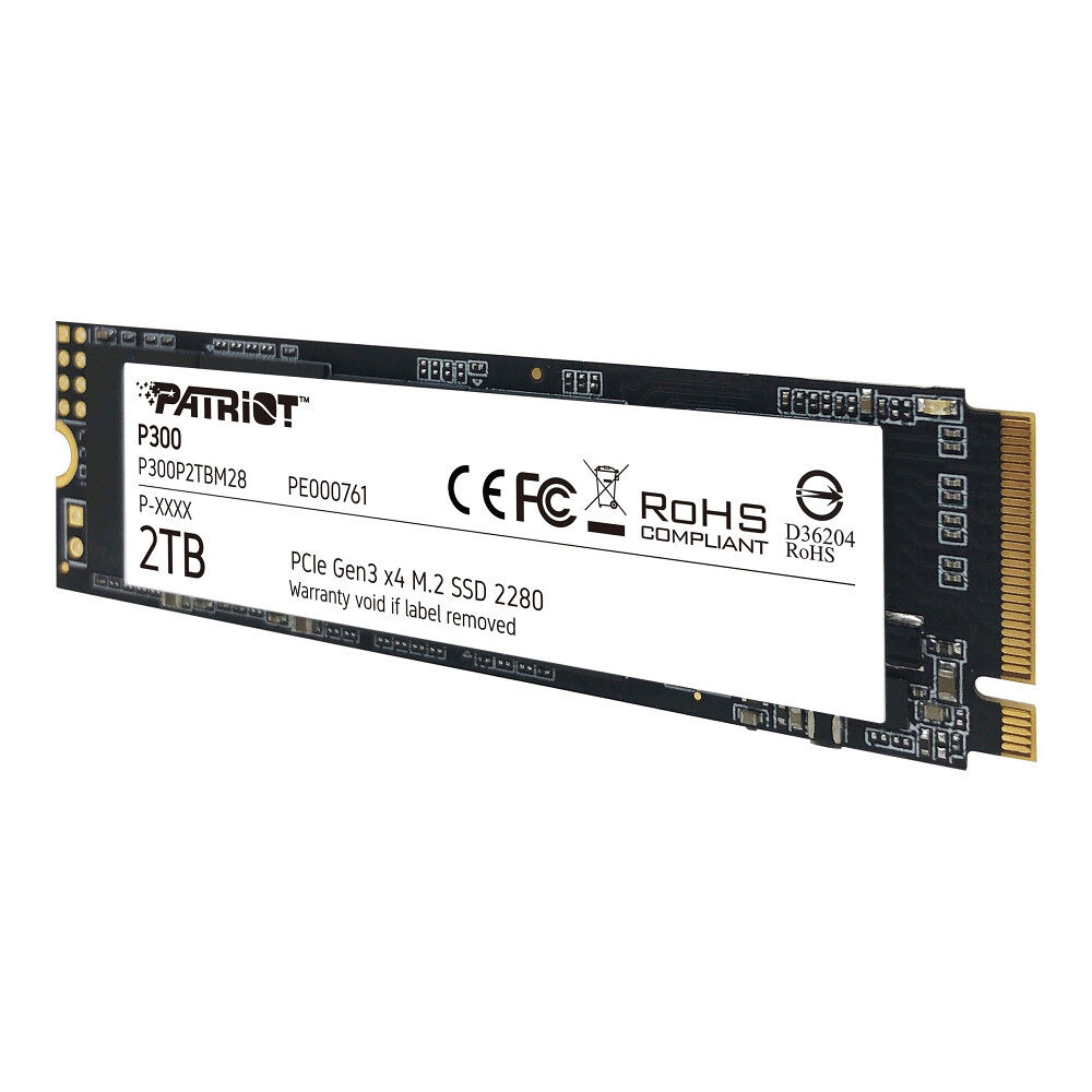 Patriot Memory Patriot P300 - SSD - 2 TB - PCIe 3.0 x4 (NVMe)