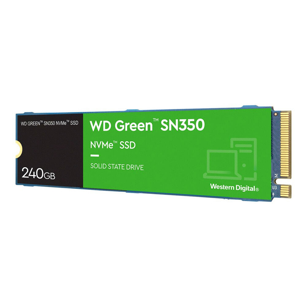 WD WD Green SN350 NVMe SSD WDS240G2G0C - SSD - 240 GB - PCIe 3.0 x4 (NVMe)