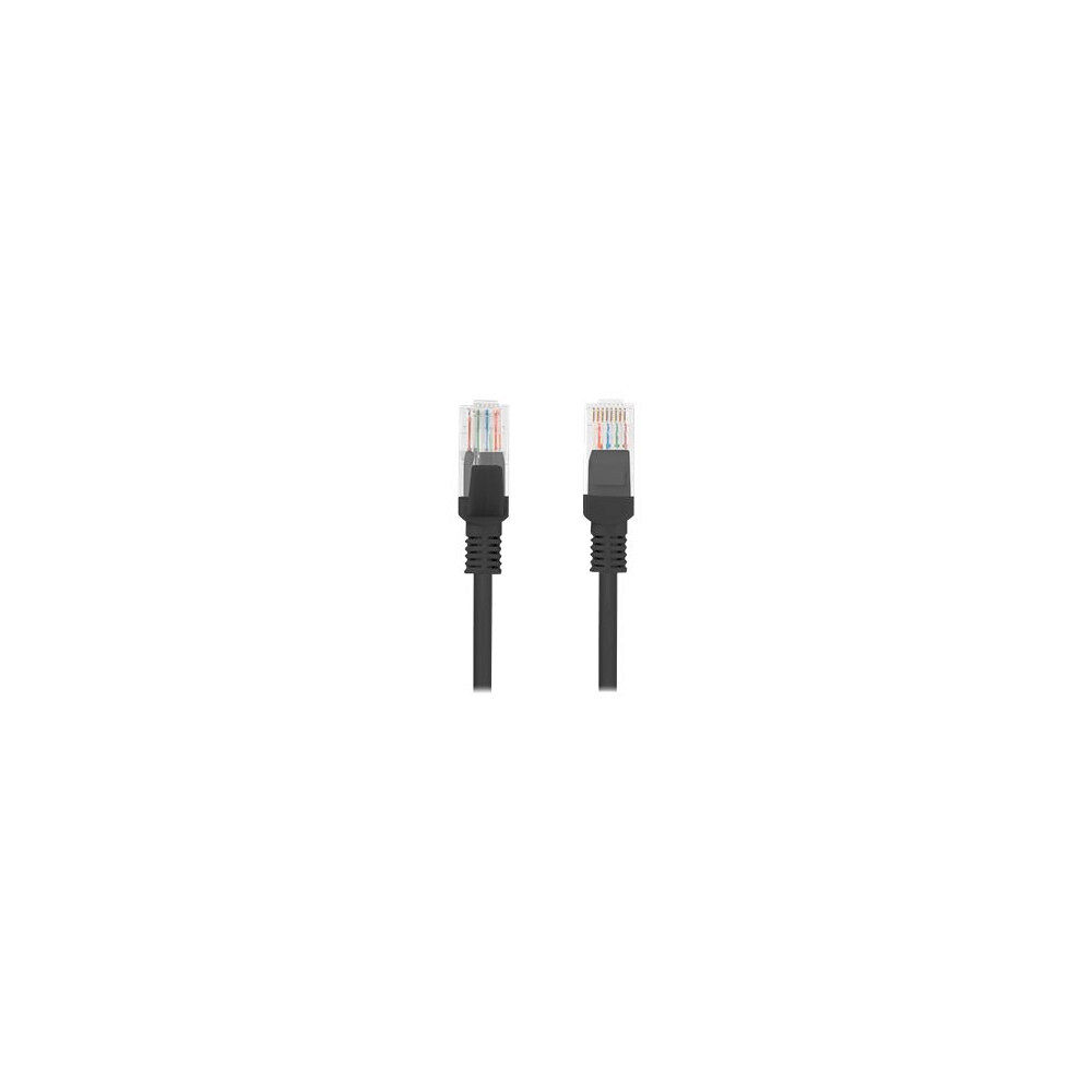 LANBERG Lanberg patch-kabel - 10 m - RAL 9004, svart