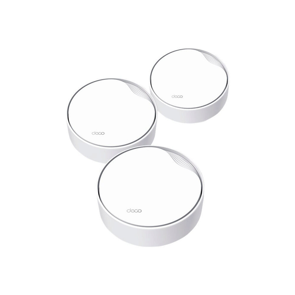 TP-LINK TP-Link Deco X50-PoE V1 - Wifi-system - Wi-Fi 6 - skrivbordsmodell, väggmonterbar, takmonterbar
