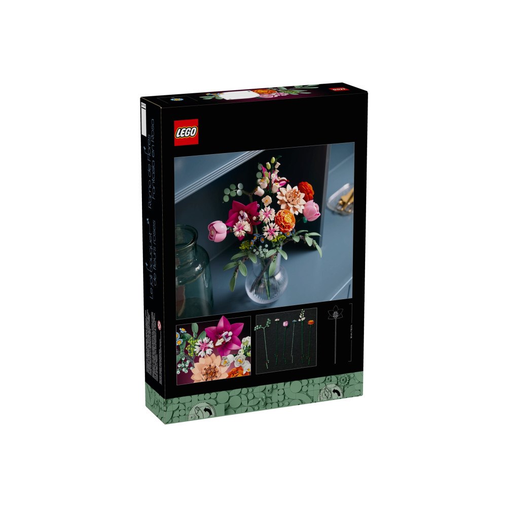 LEGO LEGO The Botanical Collection 10342 - Snygg rosa blomsterbukett - byggsats