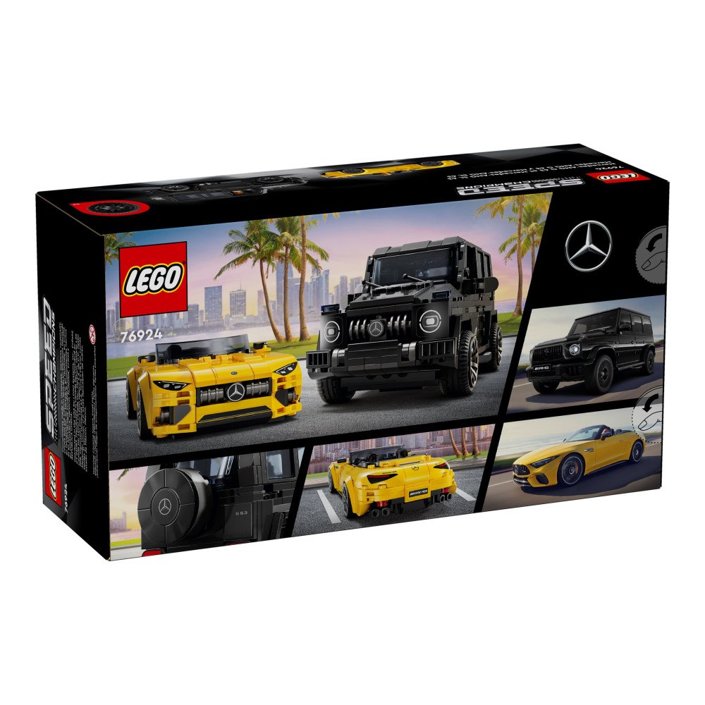 LEGO LEGO Speed Champions 76924 - Mercedes-AMG G 63 & Mercedes-AMG SL 63 - byggsats