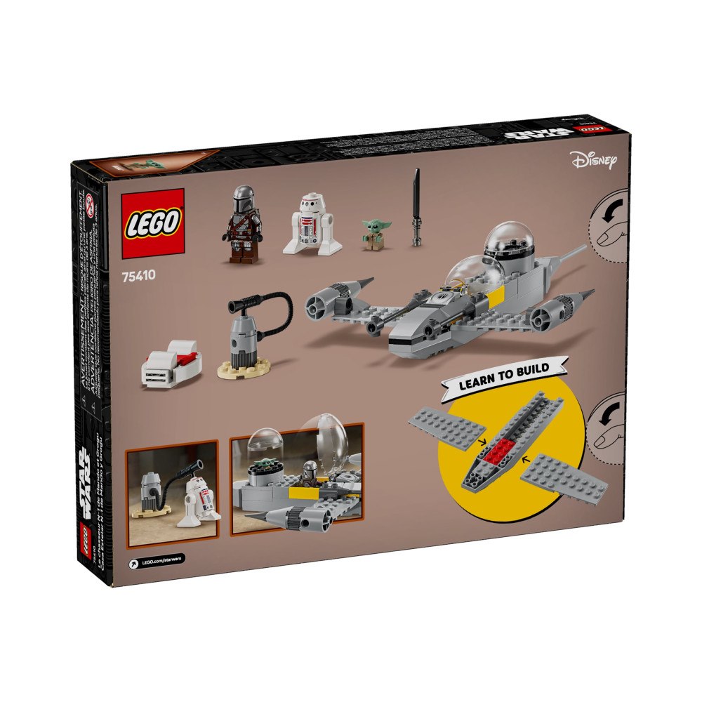 LEGO LEGO Star Wars 75410 - Mando och Grogu's N-1 Starfighter - byggsats