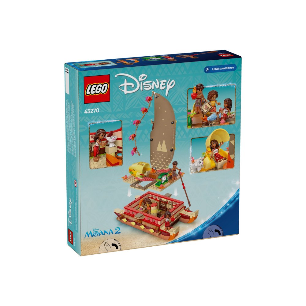 LEGO LEGO Disney 43270 - Moanas äventyrscanoe - byggsats