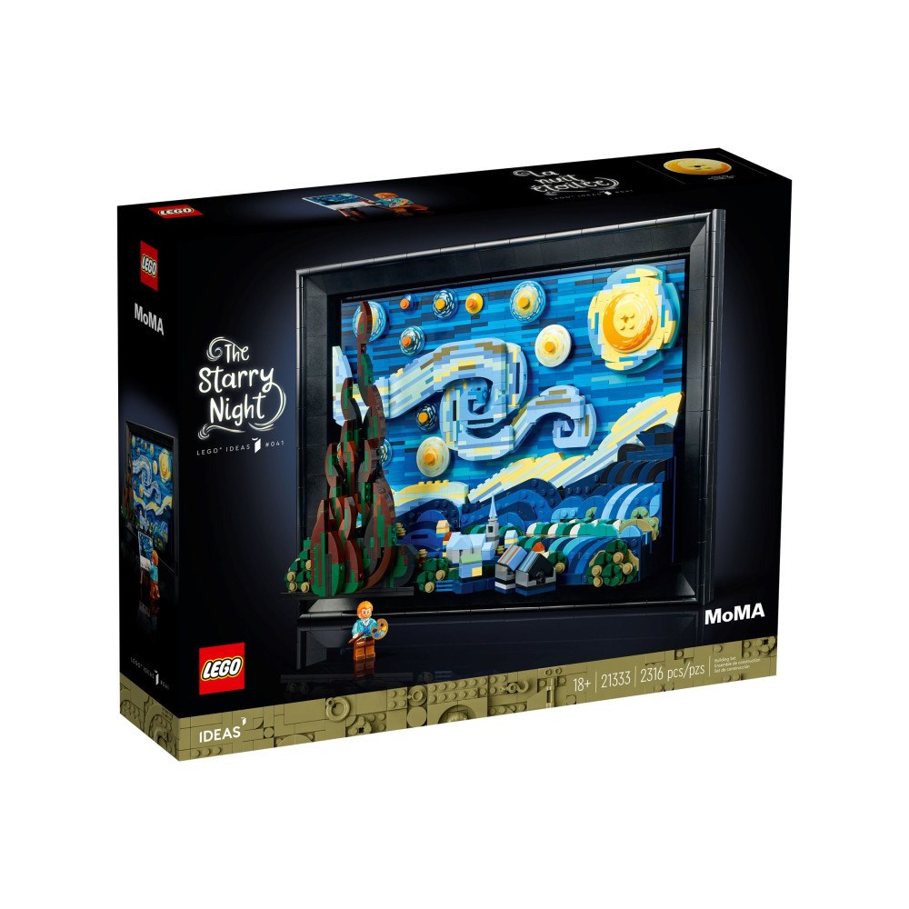 LEGO LEGO Ideas 21333 - Vincent van Gogh - Den stjärnklara natten - byggsats