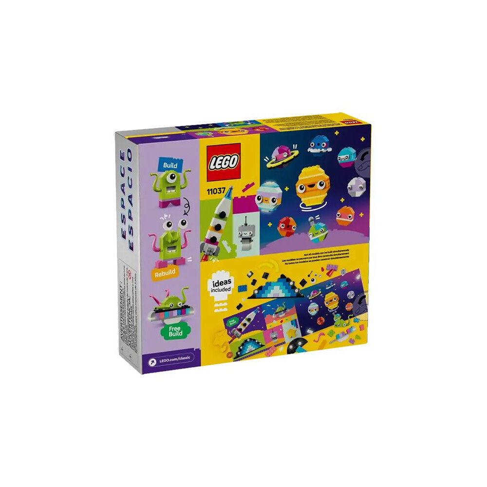 LEGO LEGO CLASSIC 11037 - Kreativt utrymmesplaneter - byggsats