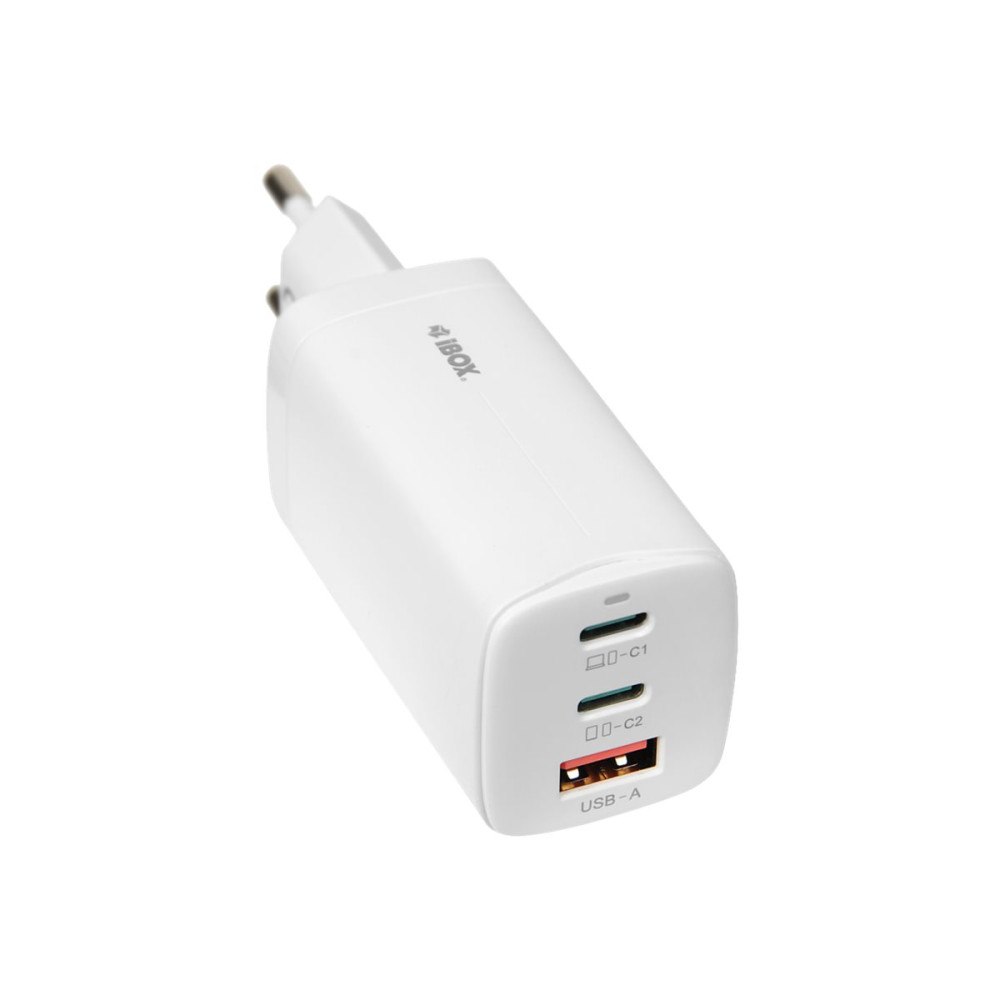 IBOX iBOX C-65 strömadapter - 2 x USB-C, USB - 65 Watt