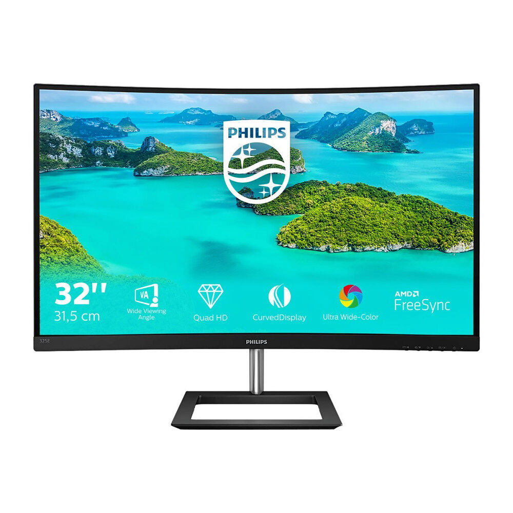Philips Philips E-line 325E1C - LED-skärm - böjd - 32"