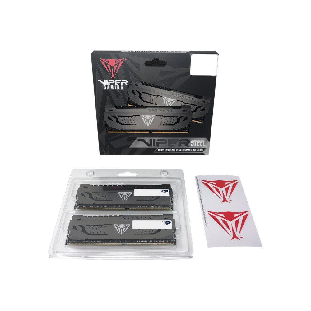 Patriot Memory Patriot Extreme Performance Viper Steel - DDR4 - sats - 32 GB: 2 x 16 GB - DIMM 288-pin / PC4-25600 - ej buffrad