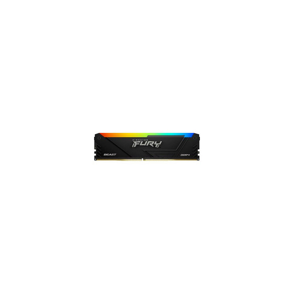 Kingston Kingston FURY Beast RGB - DDR4 - sats - 32 GB: 2 x 16 GB - DIMM 288-pin - 3200 MHz / PC4-25600 - ej buffrad