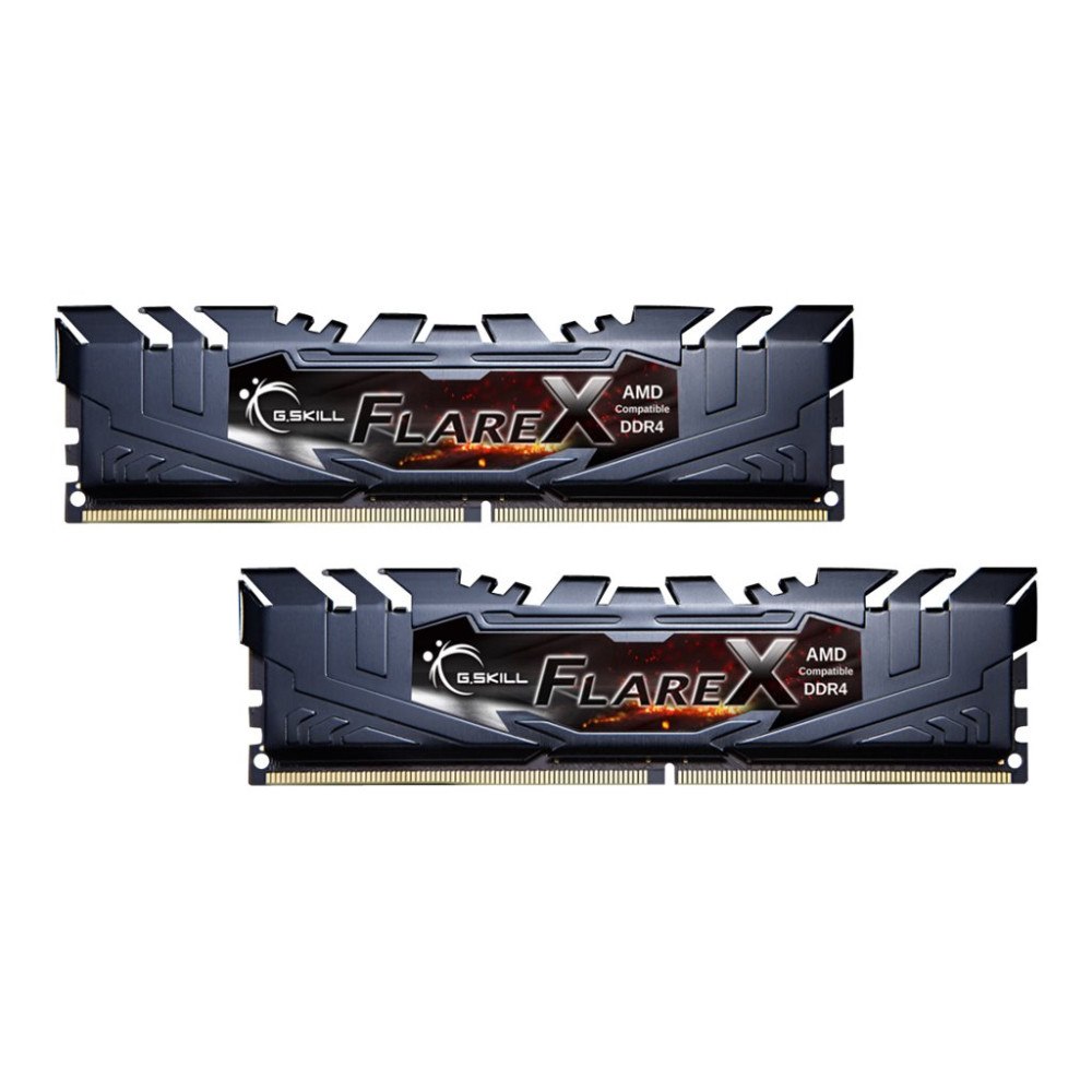G.Skill G.Skill Flare X series - DDR4 - sats - 32 GB: 2 x 16 GB - DIMM 288-pin - 3200 MHz / PC4-25600 - ej buffrad
