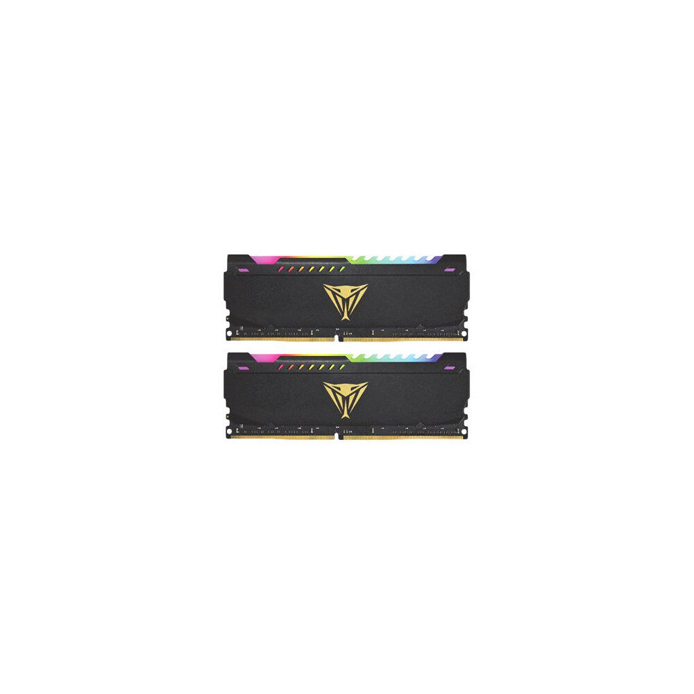 Patriot Memory Patriot Viper Steel RGB - DDR4 - sats - 64 GB: 2 x 32 GB - DIMM 288-pin - 1800 MHz / PC4-28800 - ej buffrad