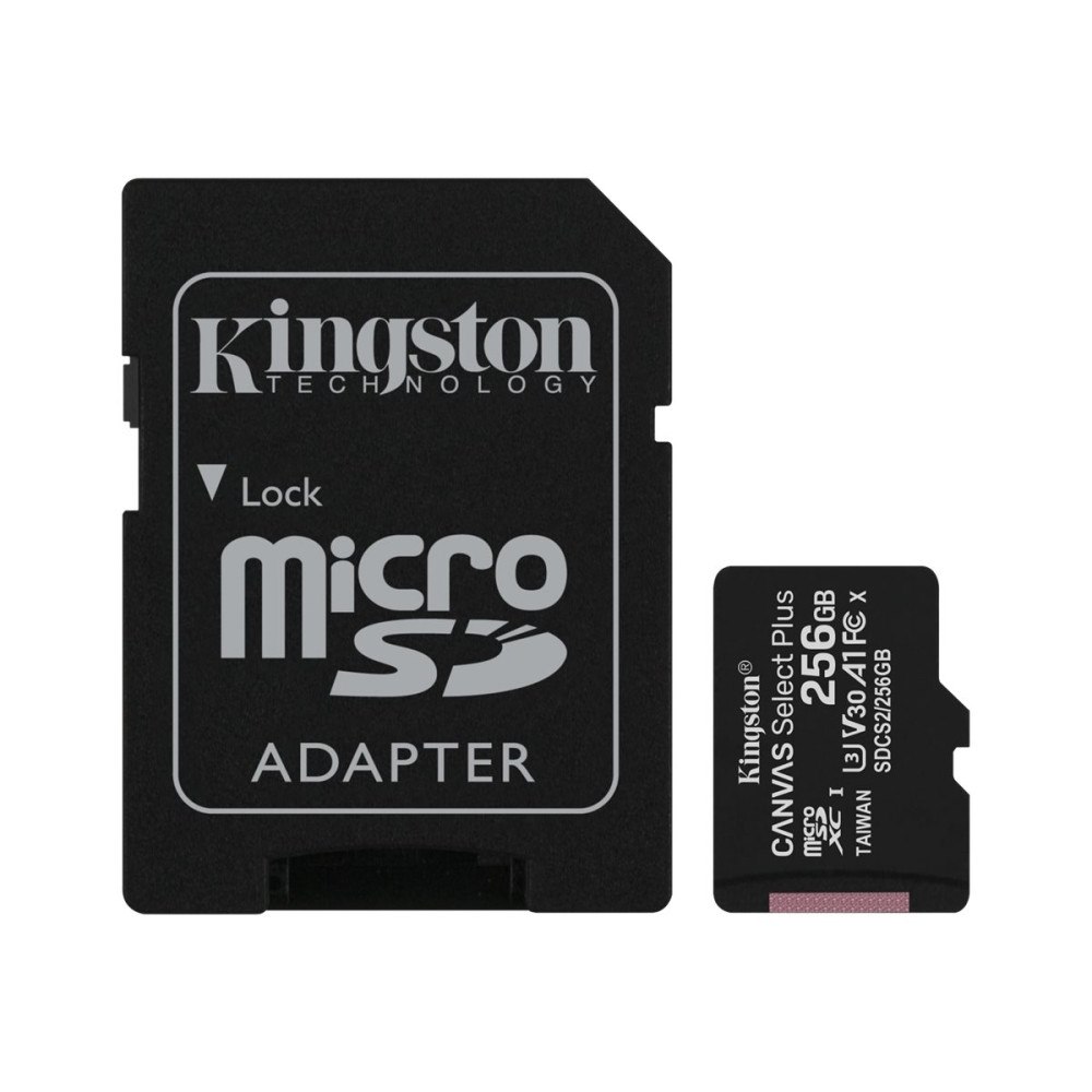Kingston Kingston Canvas Select Plus - flash-minneskort - 256 GB - mikroSDXC UHS-I
