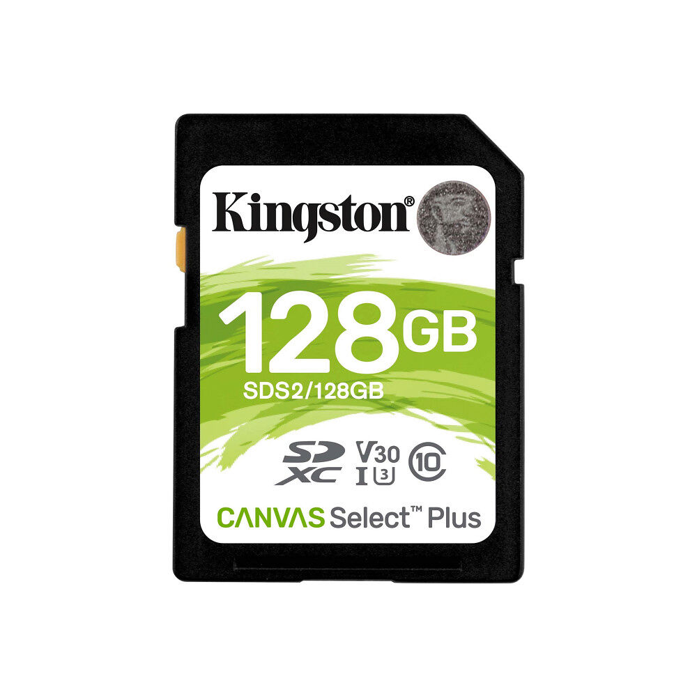 Kingston Kingston Canvas Select Plus - flash-minneskort - 128 GB - SDXC UHS-I