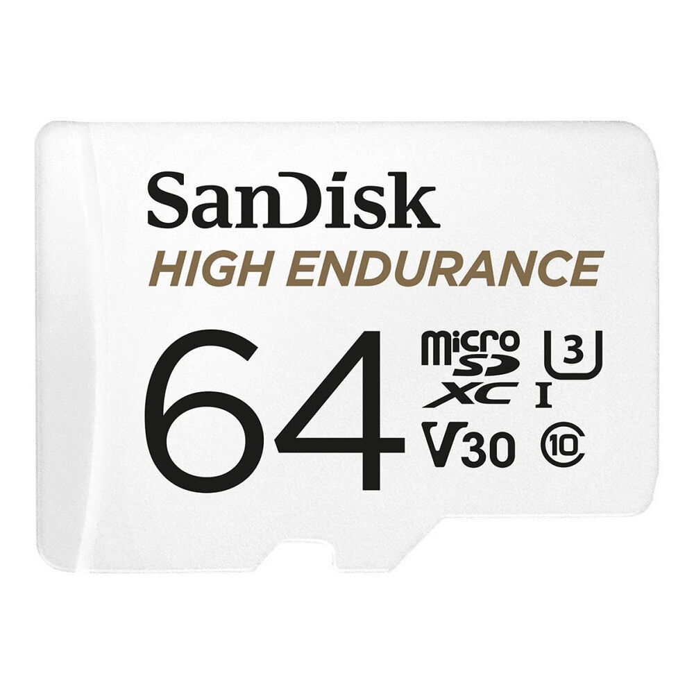 SANDISK SanDisk High Endurance - flash-minneskort - 64 GB - mikroSDXC UHS-I