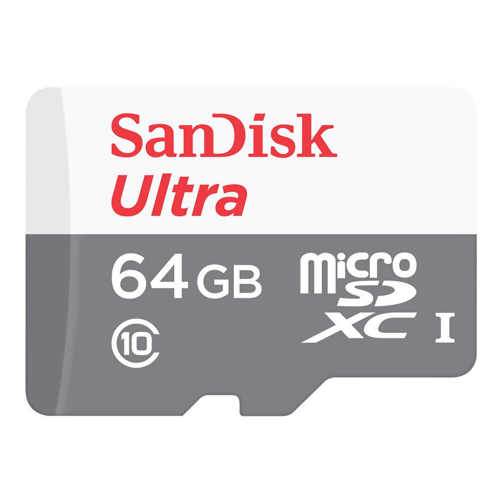 SANDISK SanDisk Ultra - flash-minneskort - 64 GB - mikroSDXC UHS-I