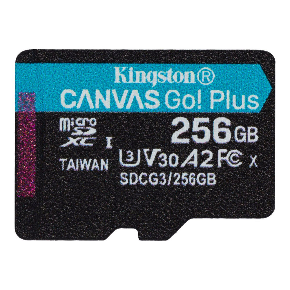 Kingston Kingston Canvas Go! Plus - flash-minneskort - 256 GB - mikroSDXC UHS-I