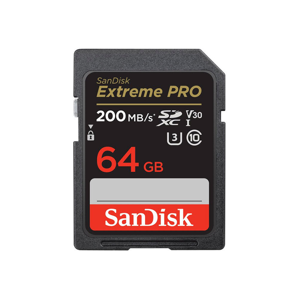 SANDISK SanDisk Extreme Pro - flash-minneskort - 64 GB - SDXC UHS-I