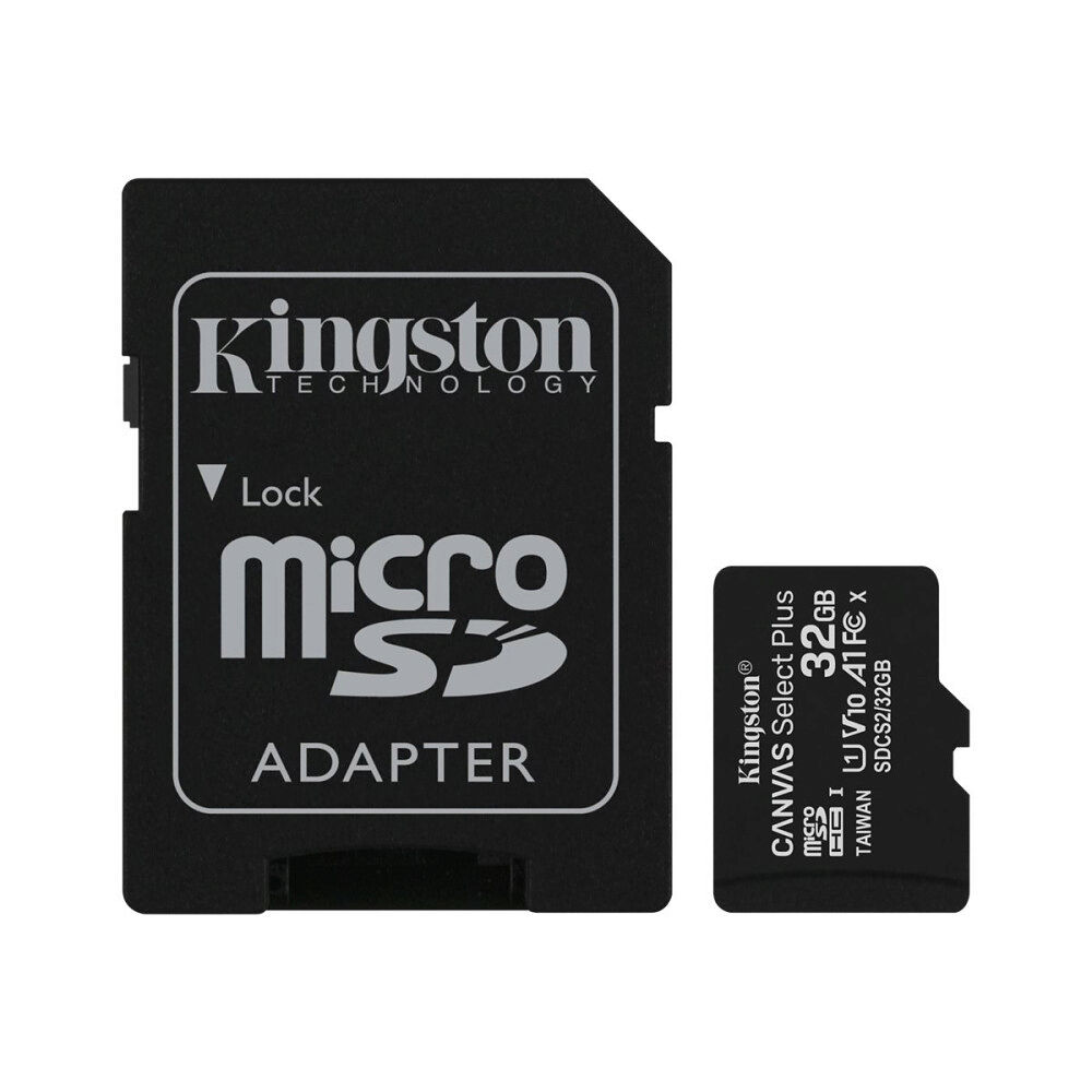 Kingston Kingston Canvas Select Plus - flash-minneskort - 32 GB - microSDHC UHS-I