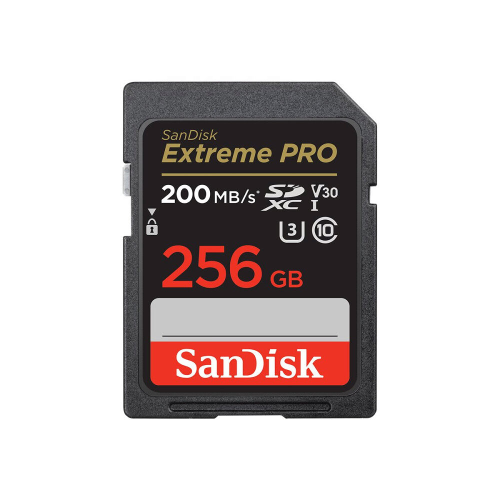 SANDISK SanDisk Extreme Pro - flash-minneskort - 256 GB - SDXC UHS-I