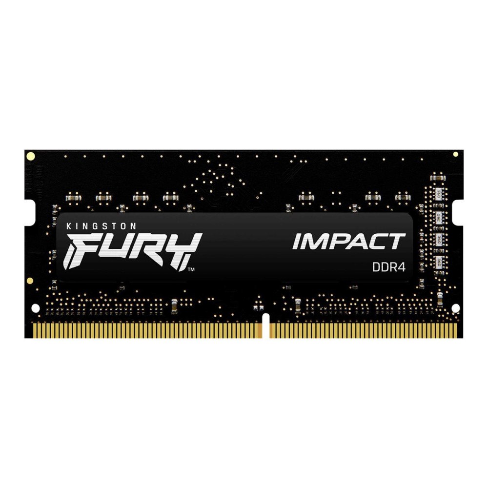 Kingston Kingston FURY Impact - DDR4 - sats - 32 GB: 2 x 16 GB - SO DIMM 260-pin / PC4-25600 - ej buffrad