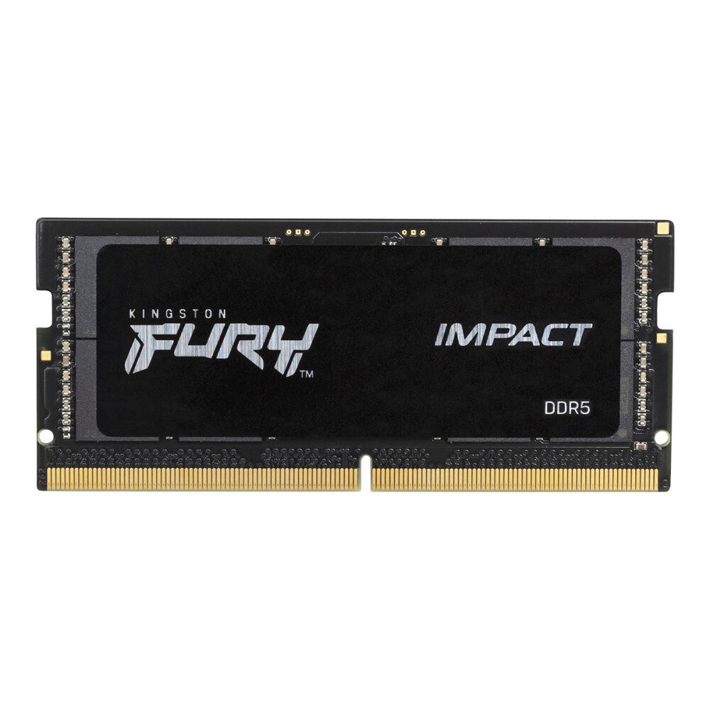 Kingston Kingston FURY Impact - DDR5 - modul - 16 GB - SO DIMM 262-pin - 4800 MHz / PC5-38400 - ej buffrad